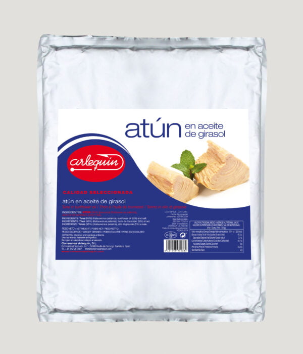 atún en aceite de girasol