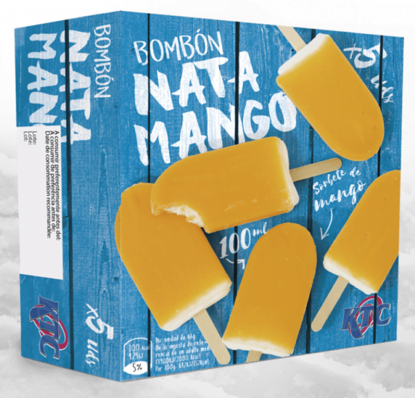 Bombón Nata Mango
