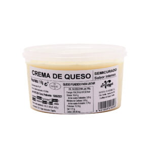 Crema de queso semicurado