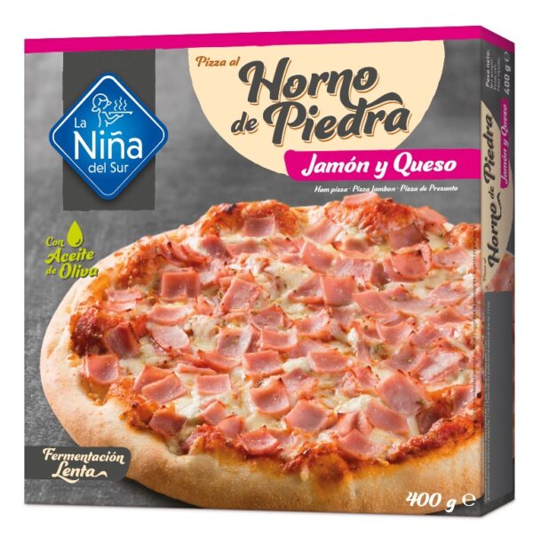 Pizza Horno de Piedra Jamón