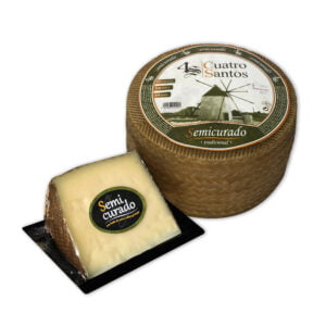 Queso semicurado cuatro santos