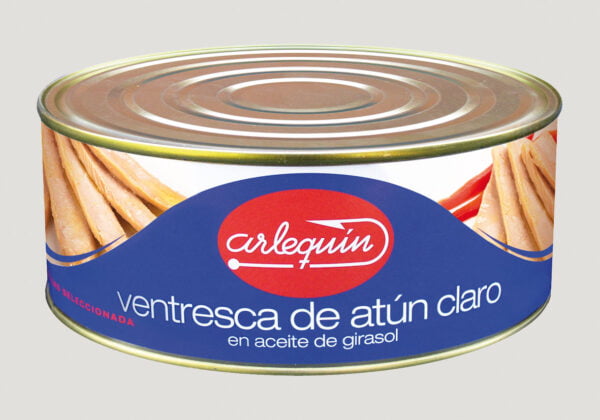 Ventresca de atún claro en aceite de girasol