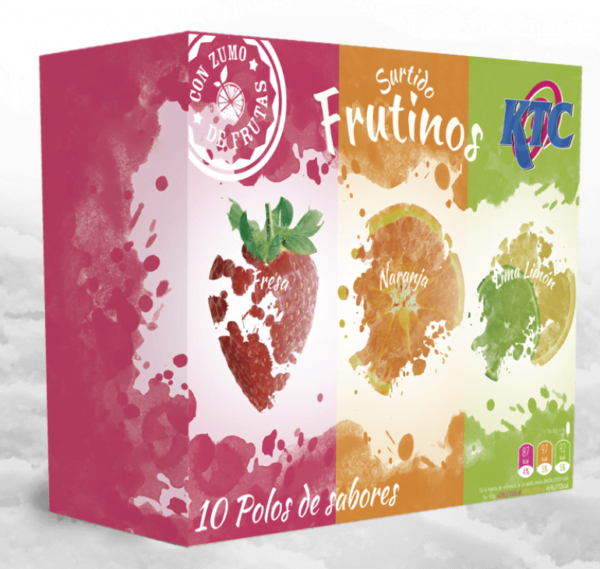 Surtido helado frutinos